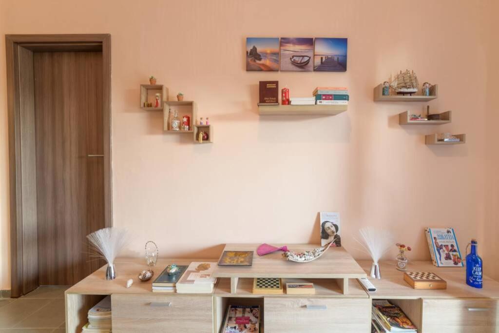 Bright Newly Renovated Apt Near Beach & Center+Ac Anemomylos Ngoại thất bức ảnh