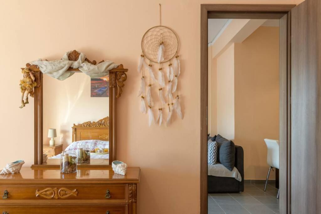 Bright Newly Renovated Apt Near Beach & Center+Ac Anemomylos Ngoại thất bức ảnh